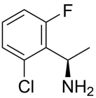 Benzenemethanamine, 2-chloro-6-fluoro-α-methyl-, (αS)-