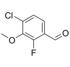4-chloro-2-fluoro-3-methoxybenzaldehyde