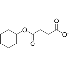 4-cyclohexyloxy-4-oxobutanoate